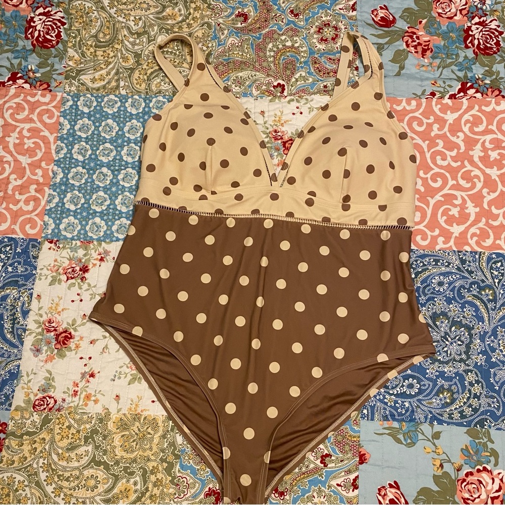 Cupshe Polka Dot Swimsuit